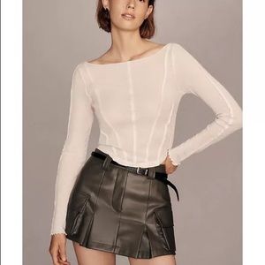 Pilcro Corset Top